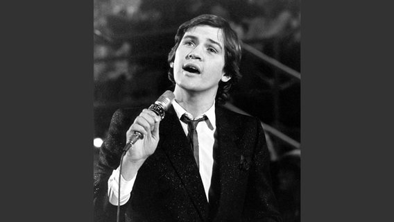 Johnny Logan, irischer Schlagersänger. Portrait von September 1980. © picture alliance / Keystone Foto: Röhnert