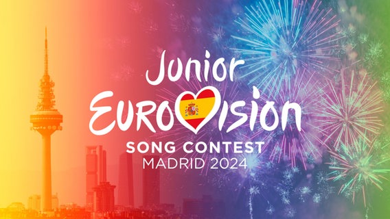 Das Logo des Junior Eurovision Song Contest 2024 in Madrid. © EBU Foto: EBU