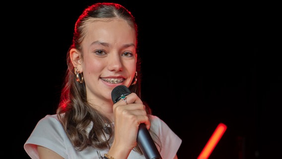Greta will für Deutschland beim Junior ESC 2024 antreten. © NDR Foto: Aaron Moser