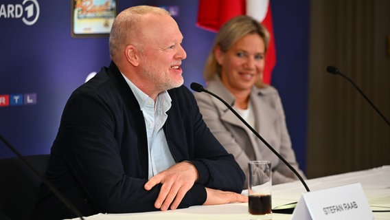 Stefan Raab und ARD-Programmdirektorin Christine Strobl © Raab ENTERTAINMENT Foto: Willi Weber