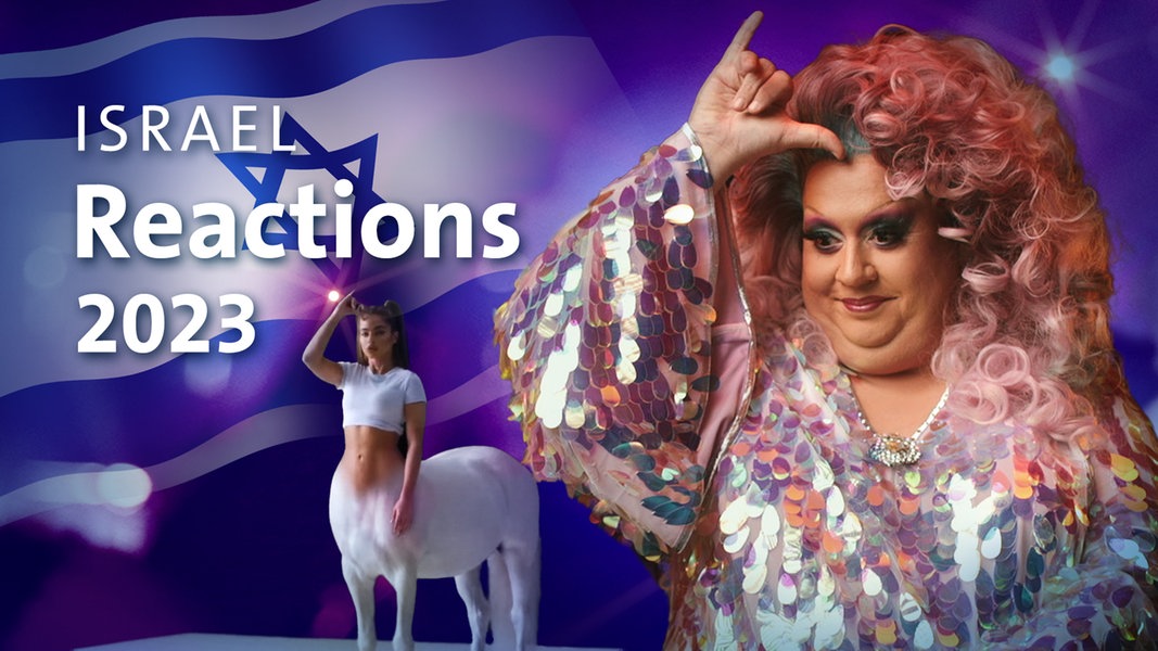 Israel Noa Kirel · "Unicorn" ESCReactions 2023 eurovision.de