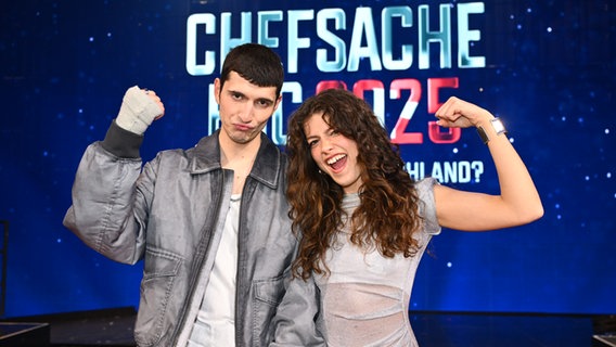 Finale von "Chefsache ESC": Gewinner Abor & Tynna © NDR, Raab ENTERTAINMENT Foto: Willi Weber