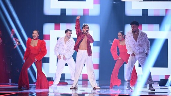 Finale von "Chefsache ESC": Moss Kena Cover-Song © NDR, Raab ENTERTAINMENT Foto: Willi Weber