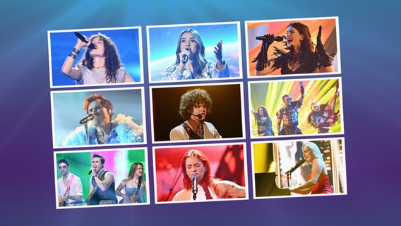 "Chefsache ESC": 9 Acts haben sich für das Finale qualifiziert. © RTL, Raab ENTERTAINMENT, Fotolia Foto: Willi Weber